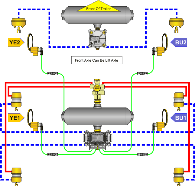 wabco air dryer diagram