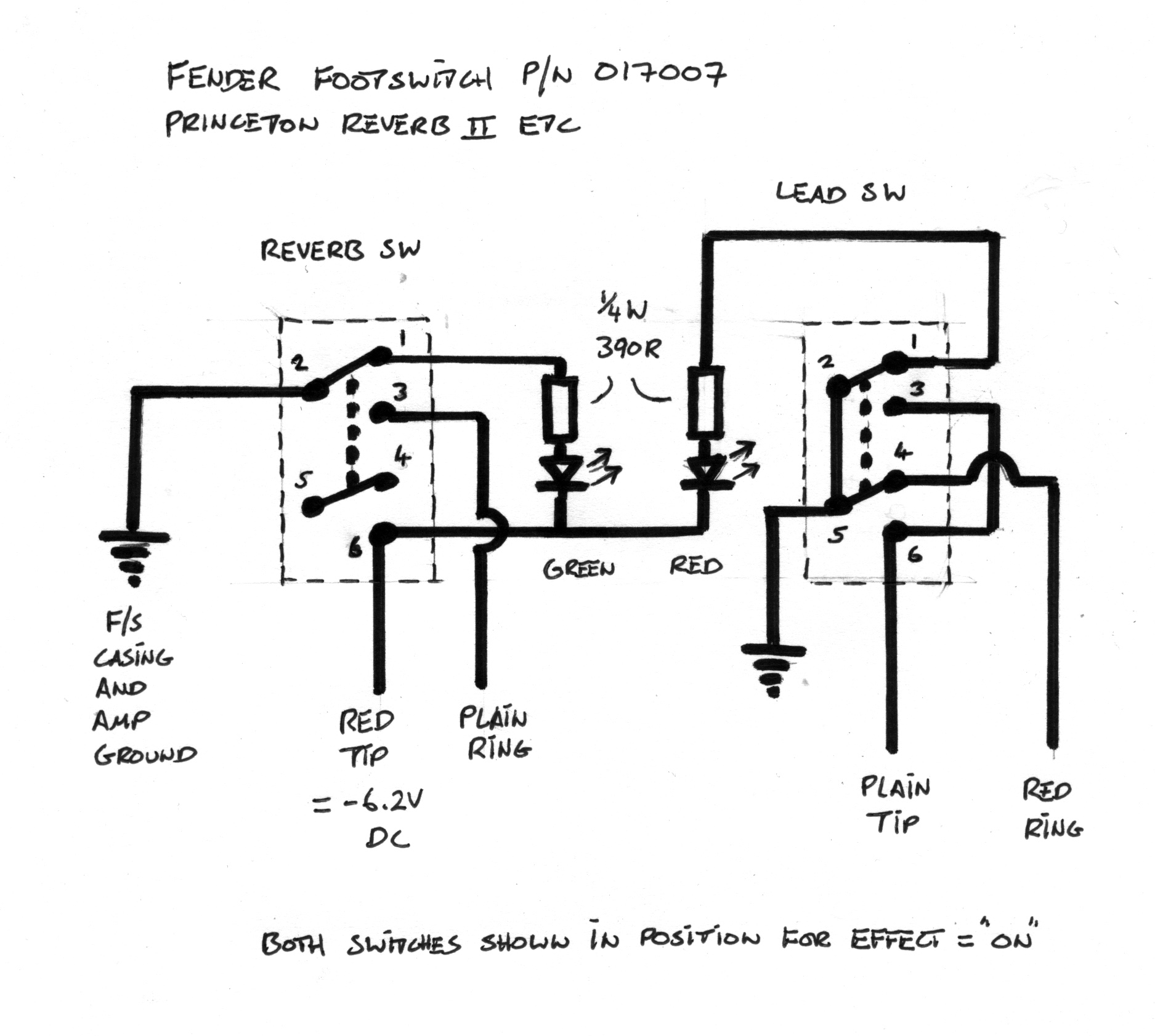 wah pedal wiring diagram