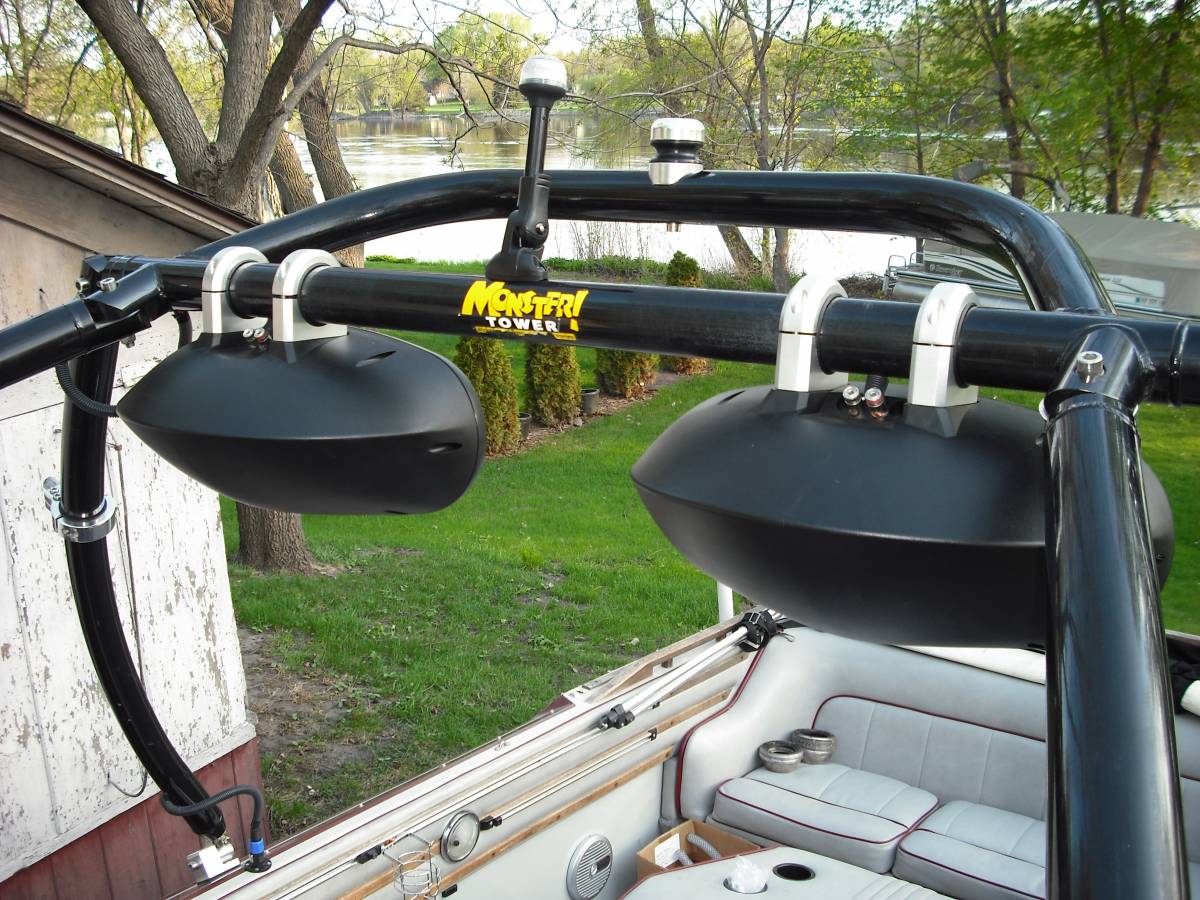 wakeboard tower speaker wiring