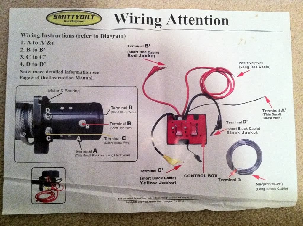 warn provantage winch wiring diagram