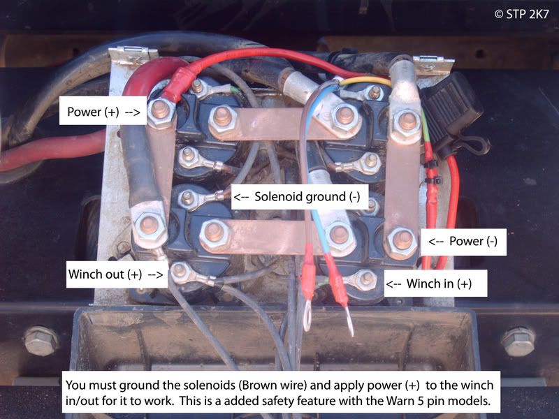 warn winch wireless remote wiring diagram