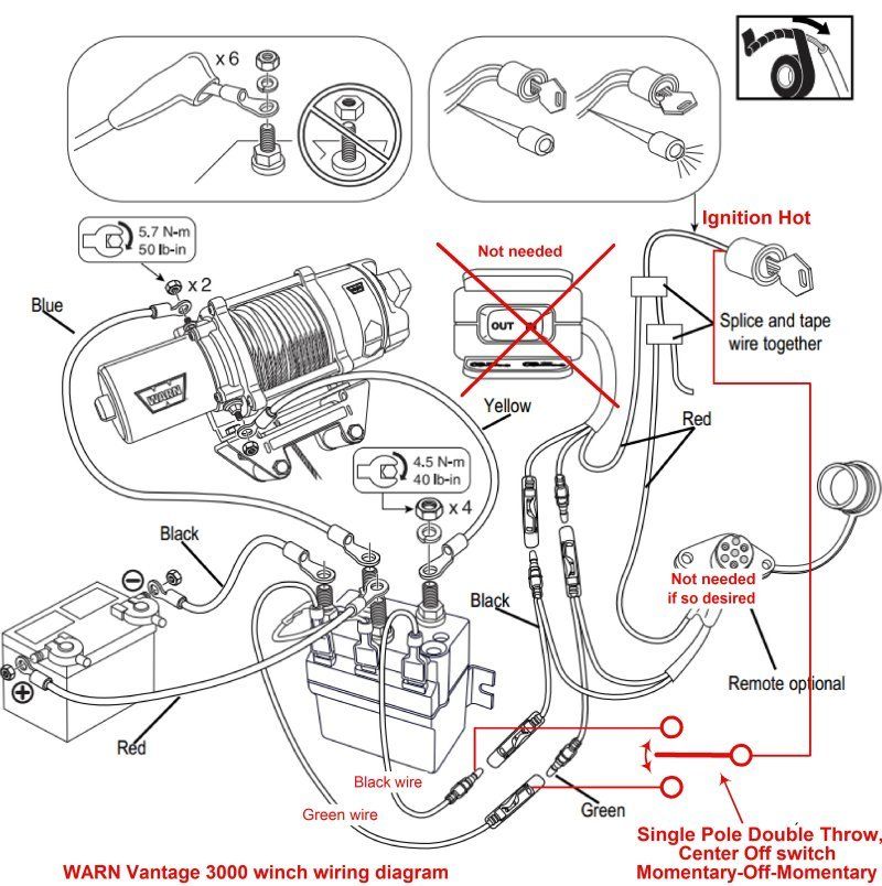 warn winch wireless remote wiring diagram