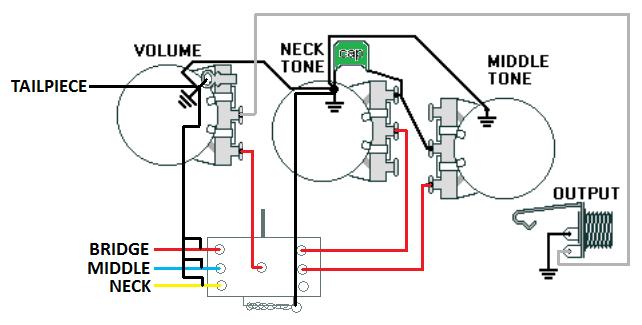 washburn pro wiring diagram