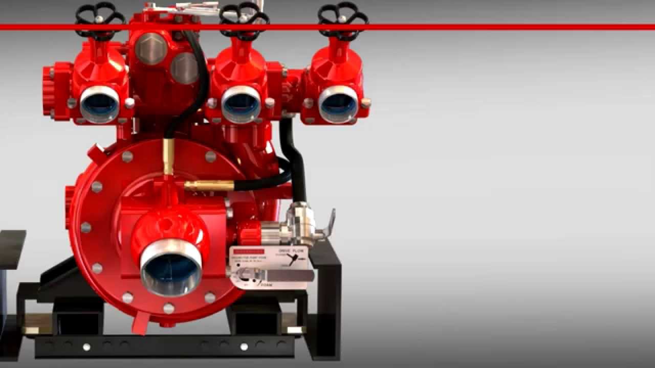waterous fire pump diagram