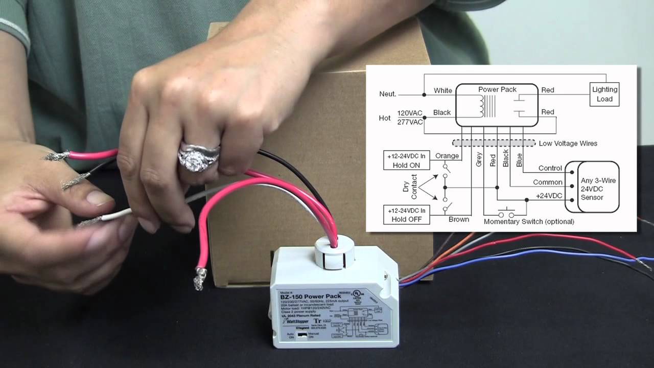 watt stopper power pack wiring diagram