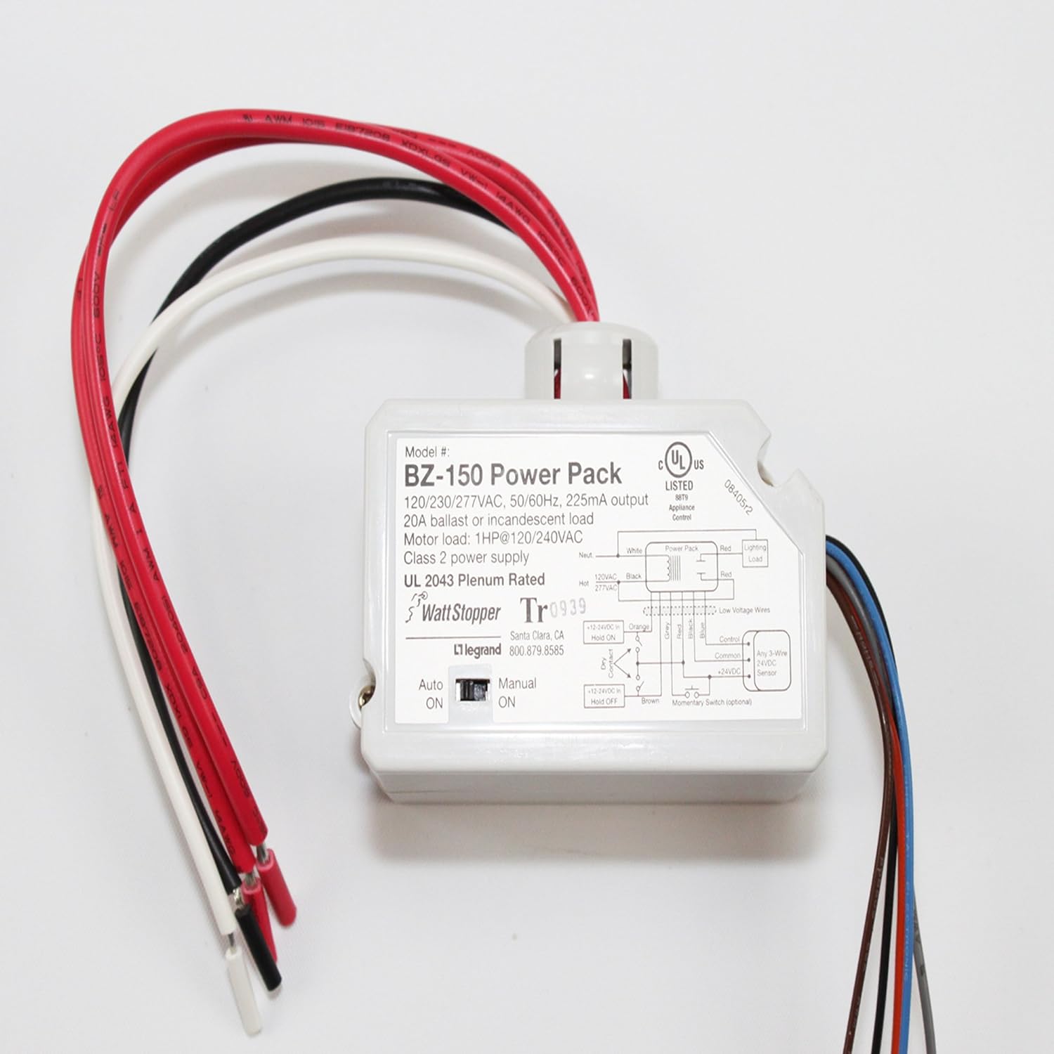 wattstopper power pack wiring diagram