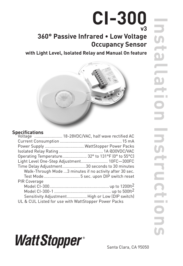 wattstopper ws-250 wiring diagram