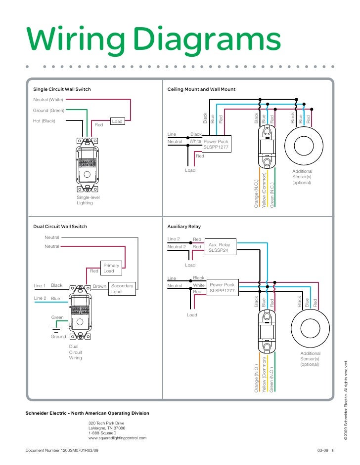 wattstopper ws-250 wiring diagram