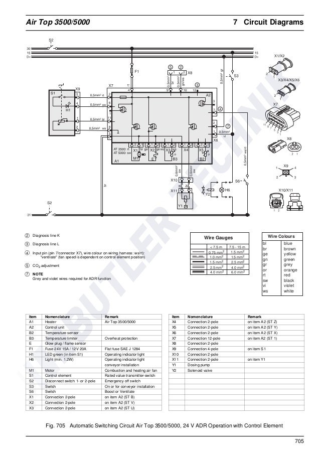 webasto air top 2000st wiring diagram