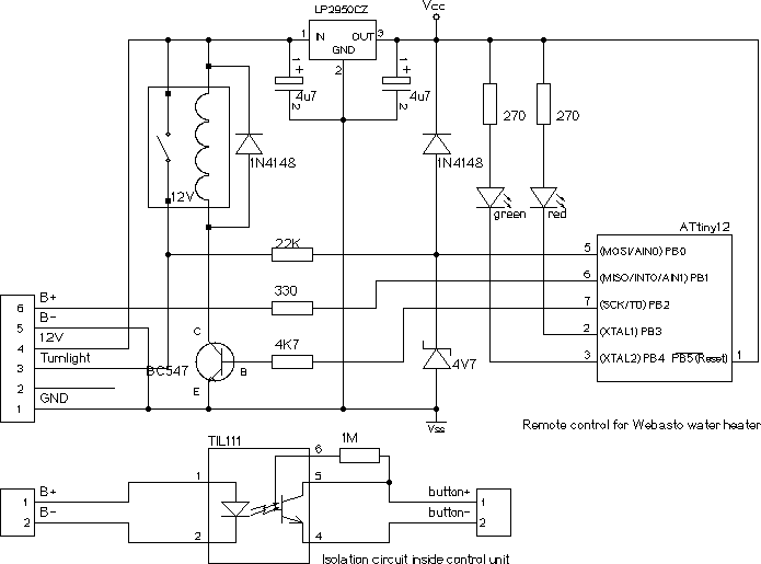 webasto hl18d wiring diagram