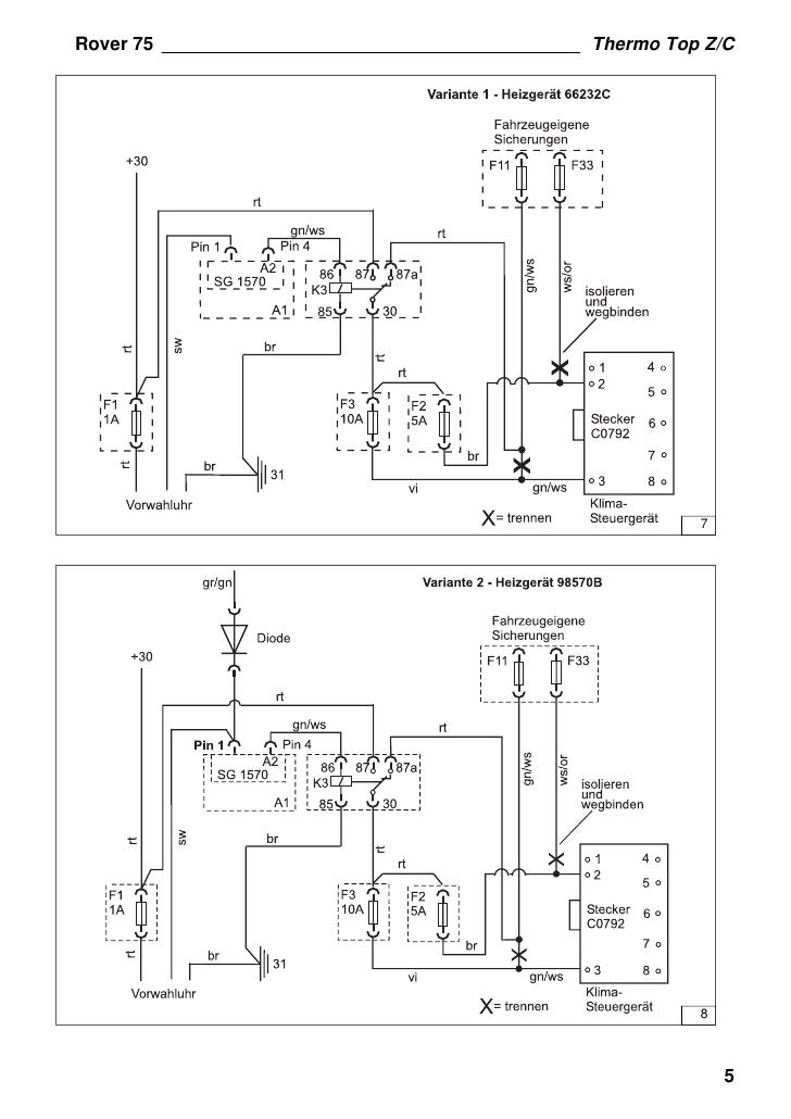 webasto thermo top z cd wiring diagram