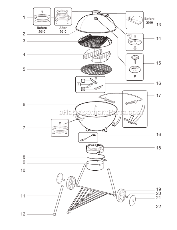 weber q200 parts diagram