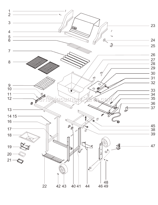 weber q200 parts diagram