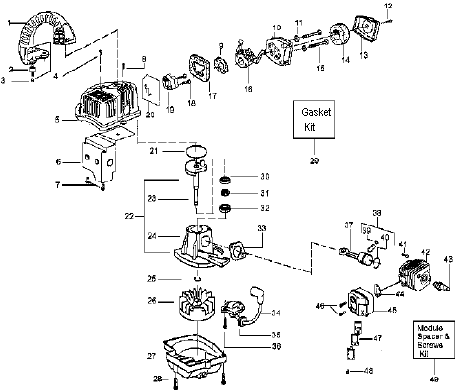 Featherlite Weedeater Fuel Line Diagram