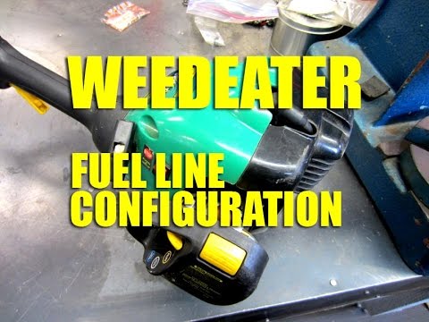 weedeater fuel line routing