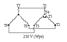 weg part winding start wiring diagram 12 lead