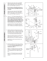 weider 8530 cable routing