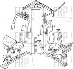 weider club 4870 cable diagram