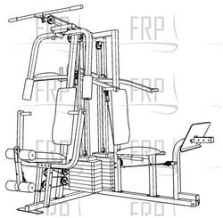 weider pro 4950 cable diagram