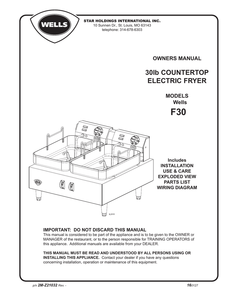 wells f30 wiring diagram