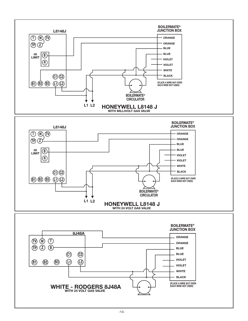 wellxtrol junction box wiring diagram