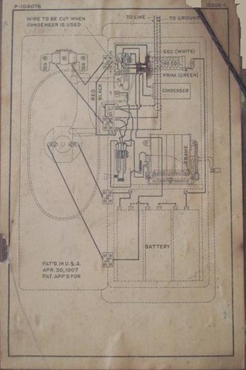 western electric 2502bm wiring diagram