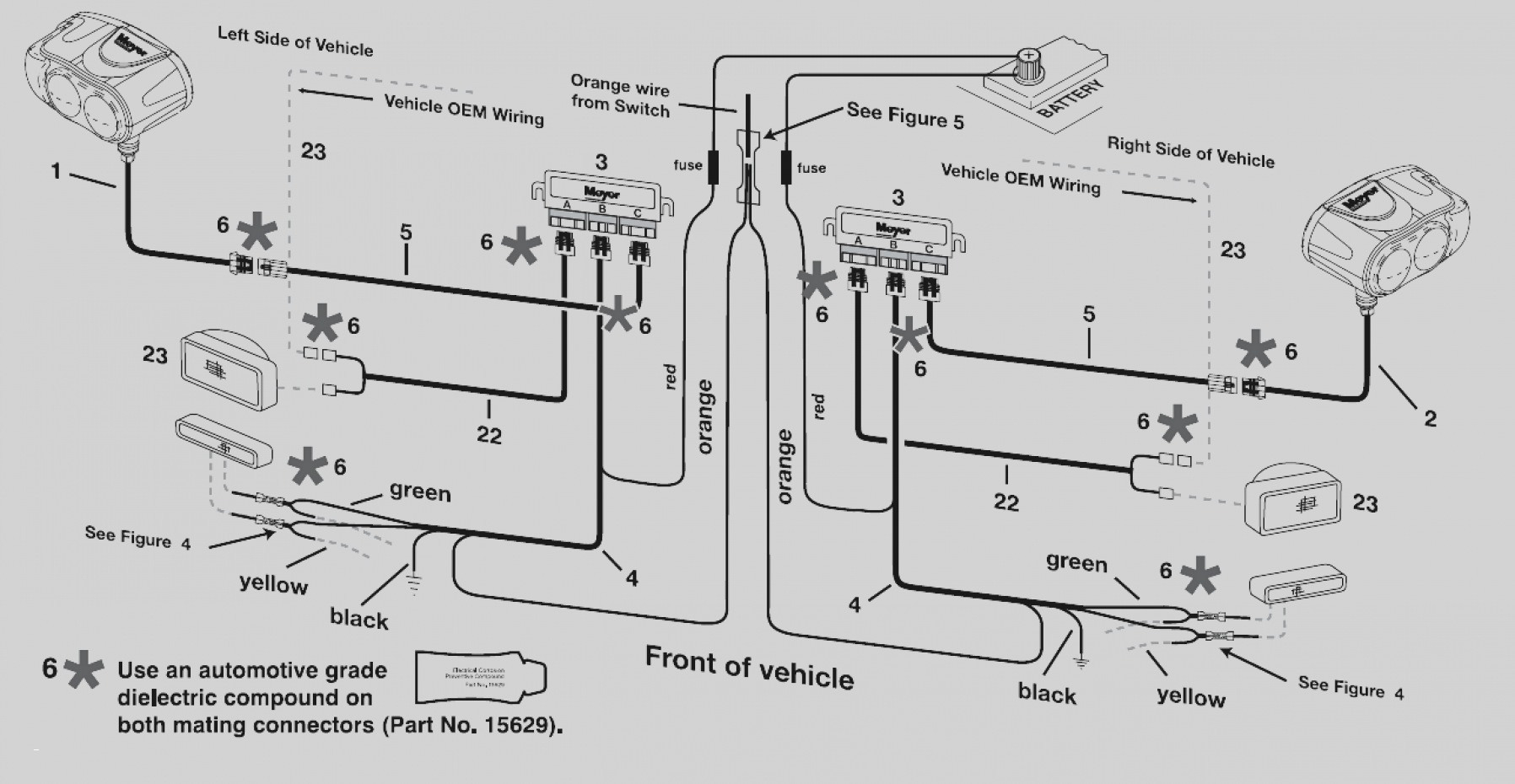 western plow relay wiring diagram 64075