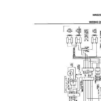 westinghouse mrt12crey-1 refrigerater wiring diagram