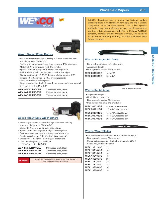 wexco wiper motor wiring diagram