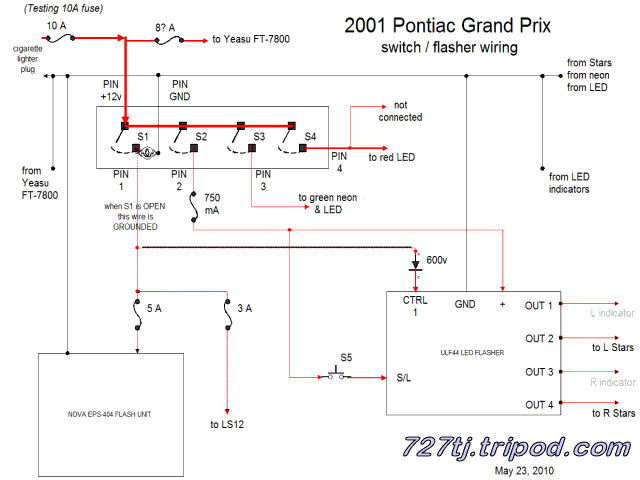 whelen headlight flasher wiring diagram