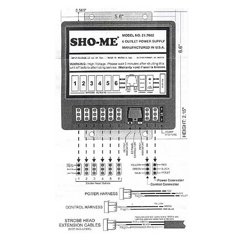 whelen strobe power supply wiring diagram