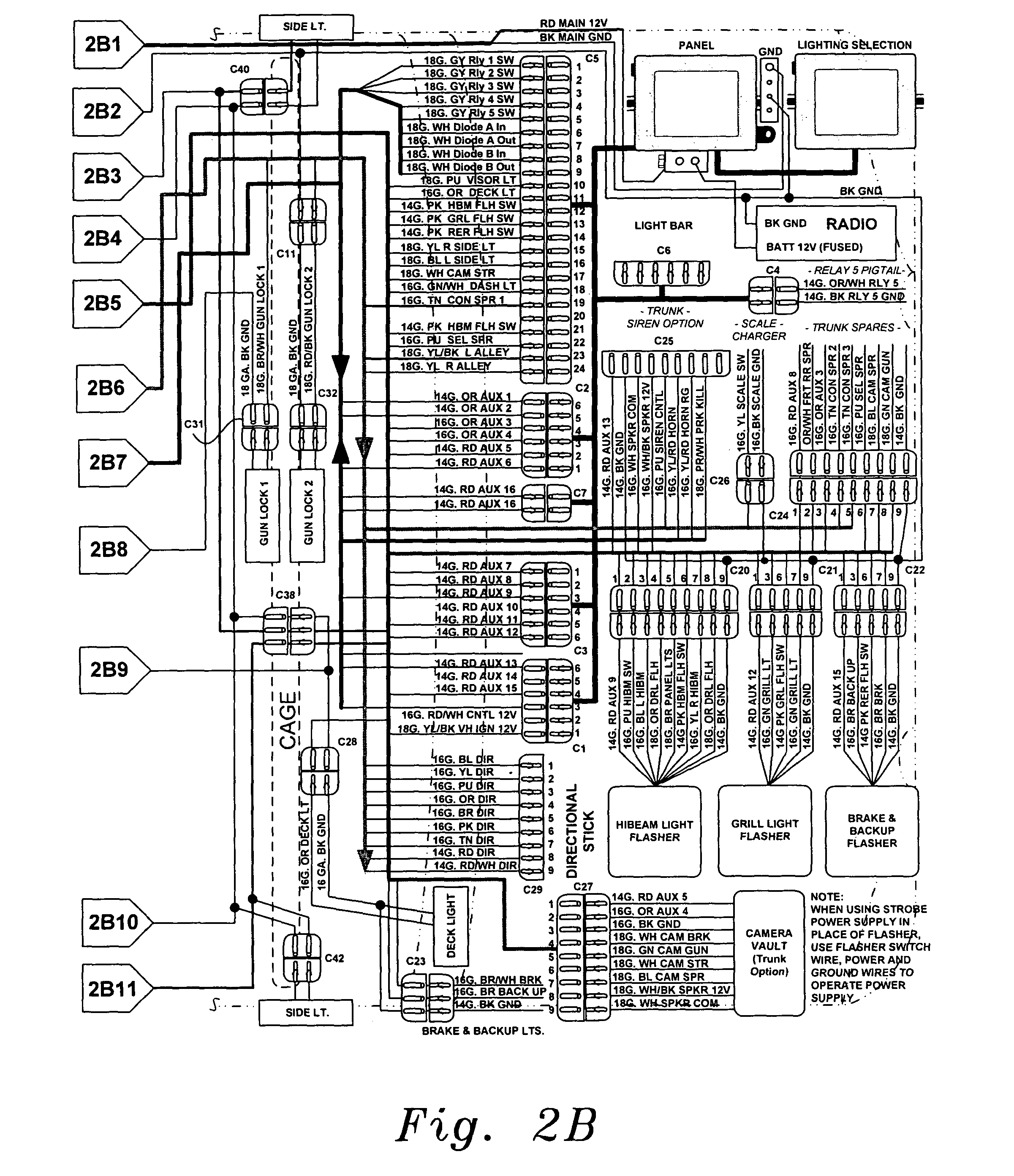 whelen strobe wiring diagram