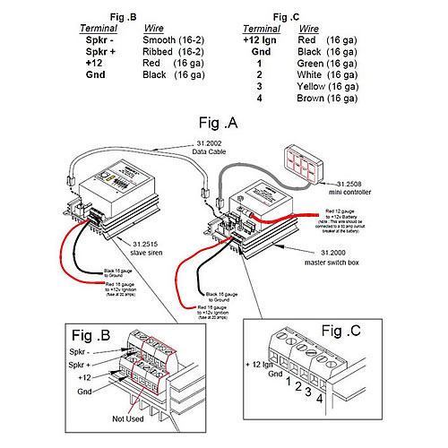 whelen tir3 wiring diagram