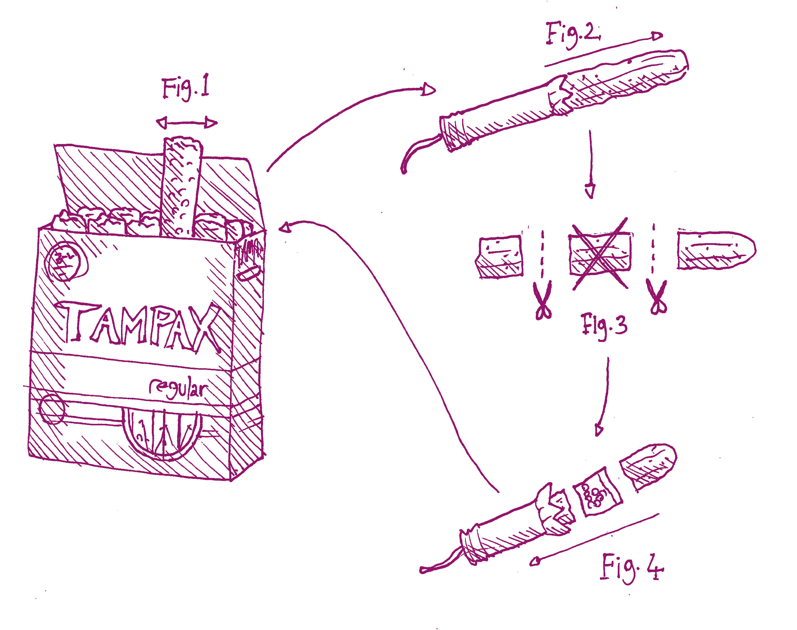 where to insert a tampon diagram