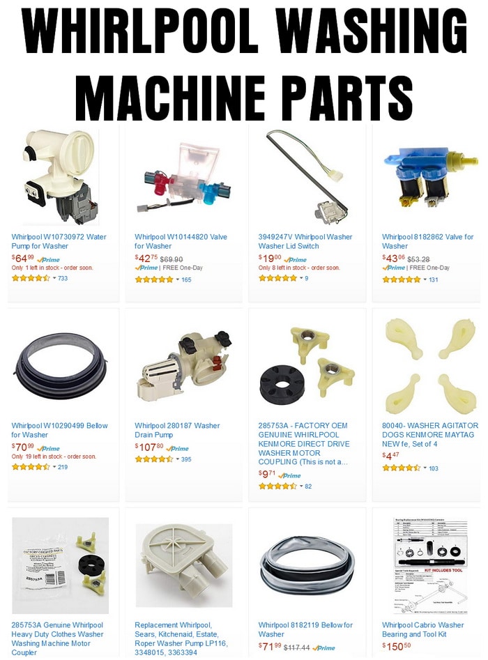 whirlpool cabrio washer parts diagram