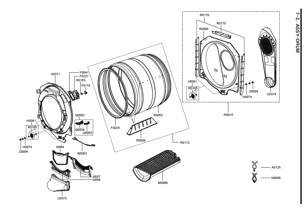 whirlpool duet dryer belt diagram