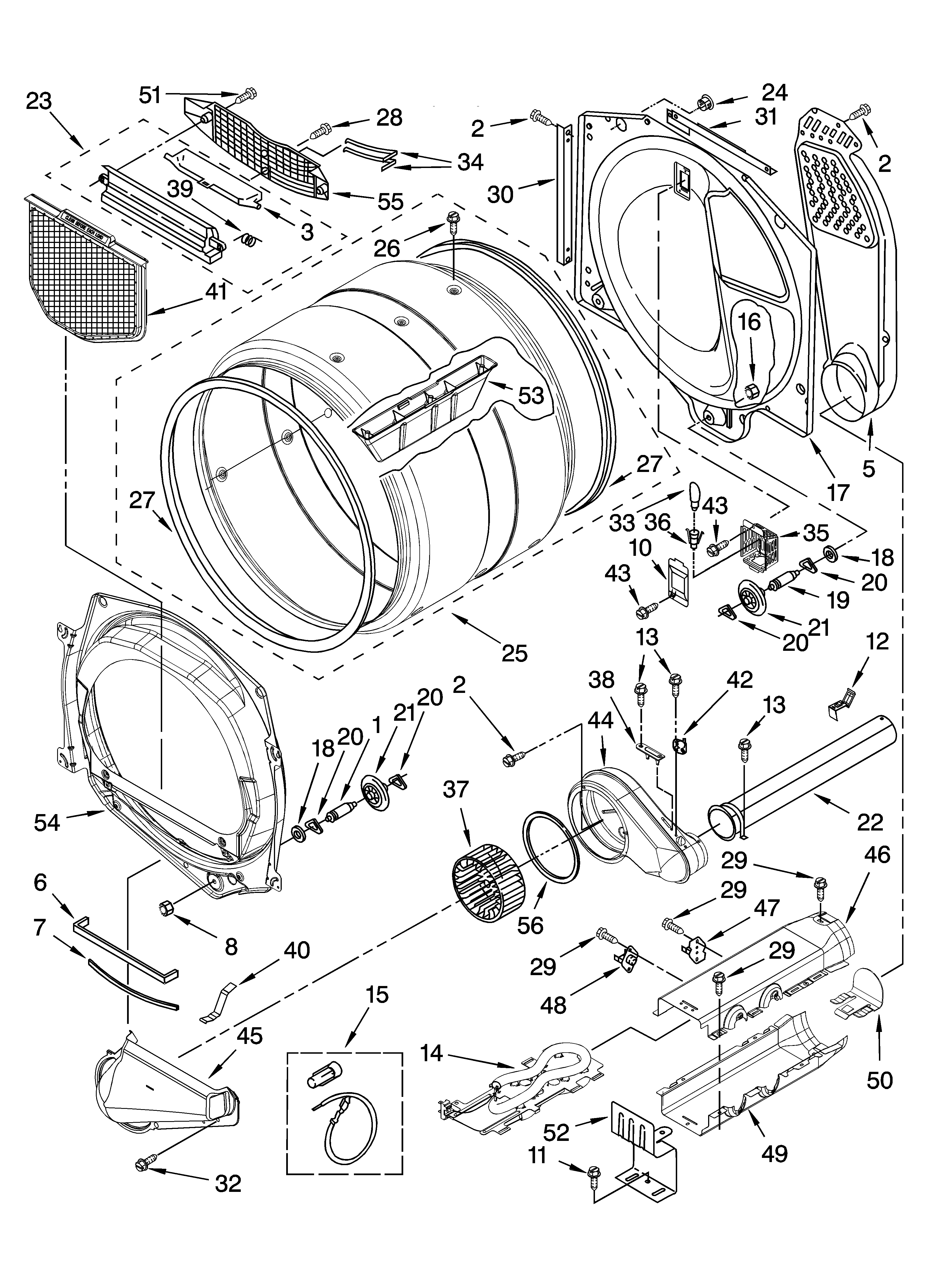 whirlpool duet sport parts diagram