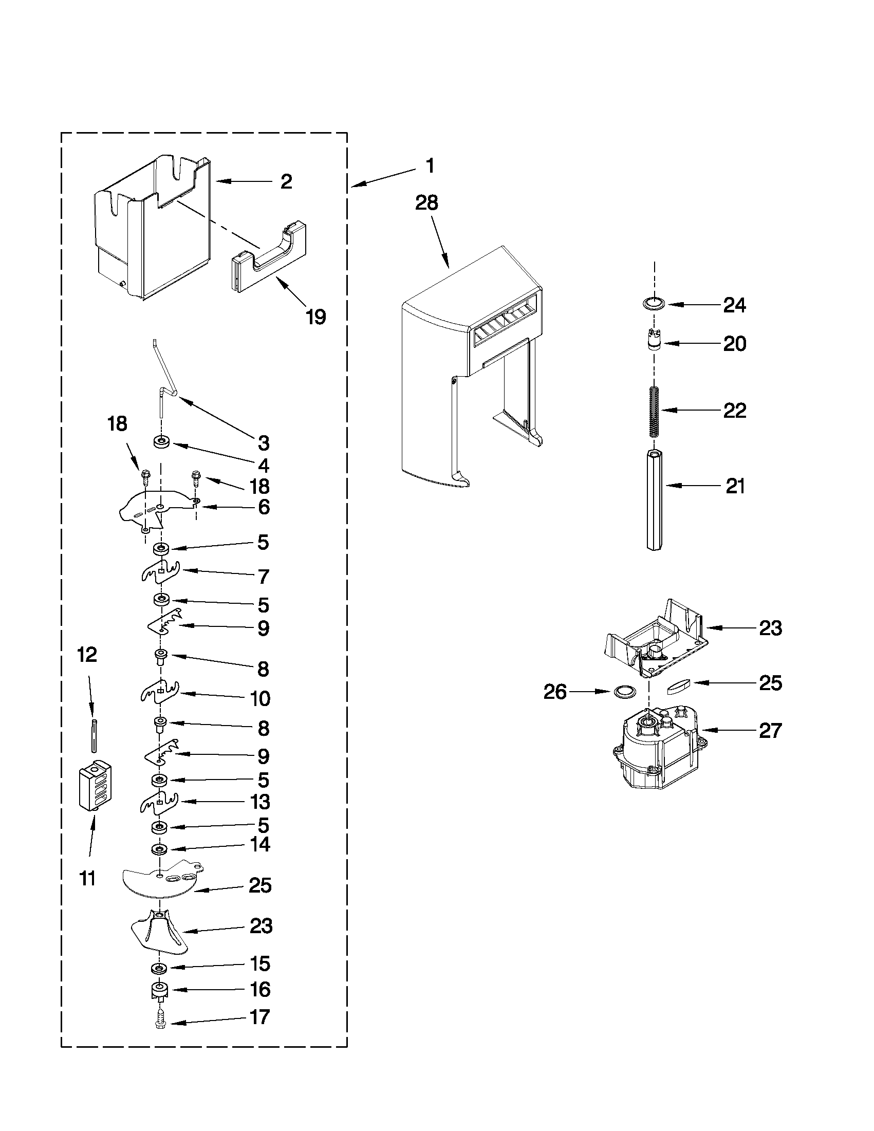 whirlpool gss26c5xxy02 wiring diagram