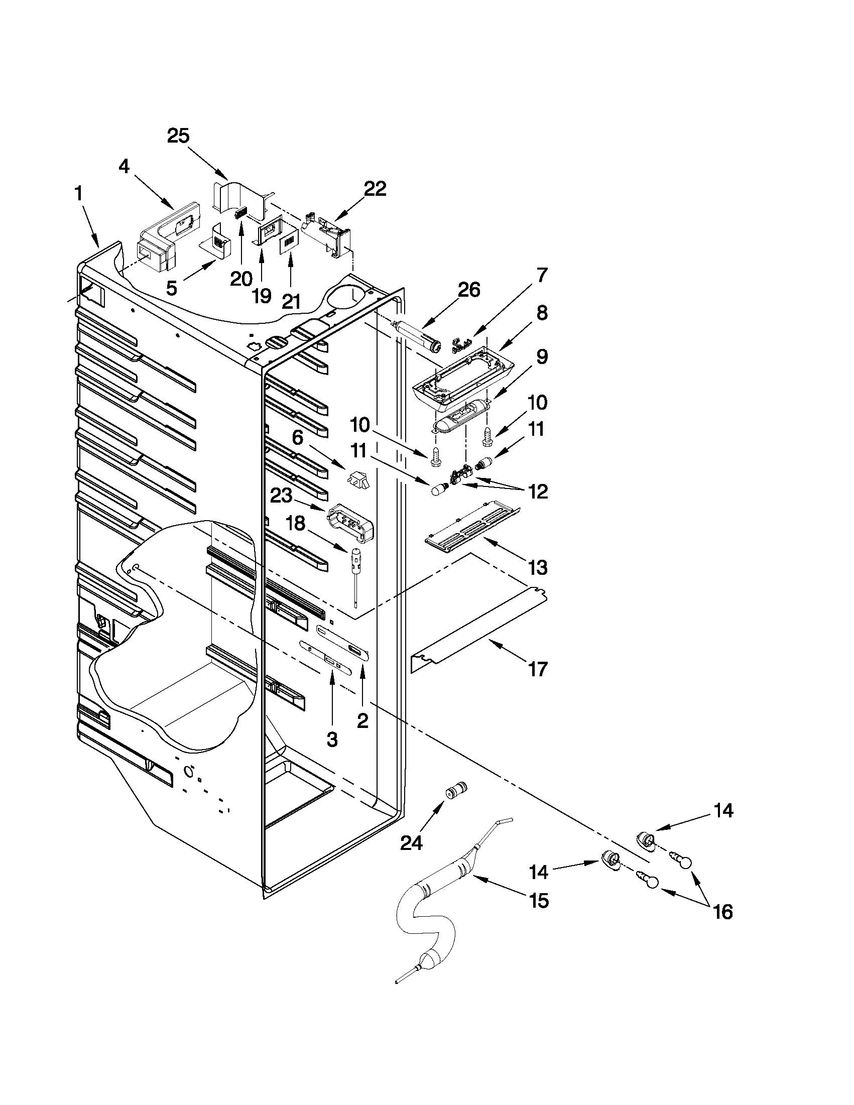 whirlpool model ed2vhextb01 wiring diagram