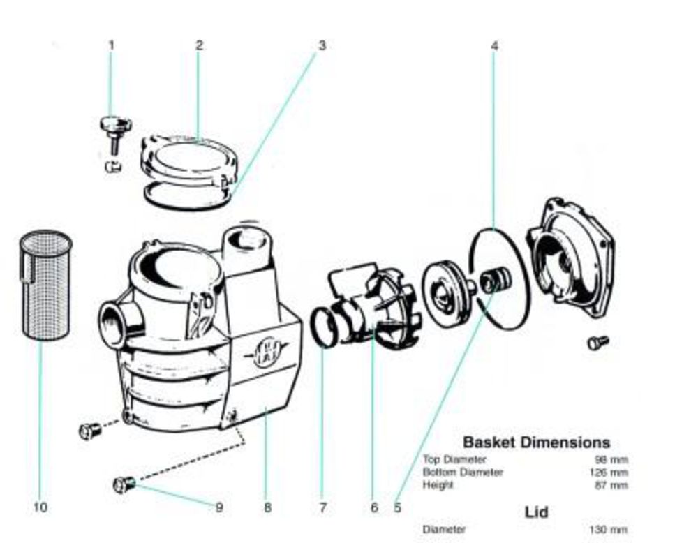 whisperflo pump diagram