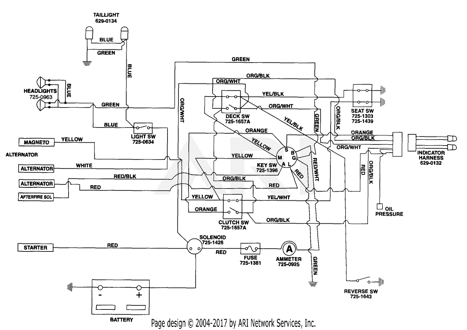 white lt946h wiring diagram
