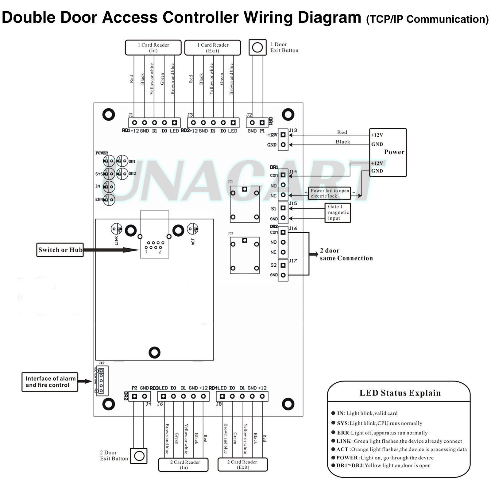 wiegand wiring diagram