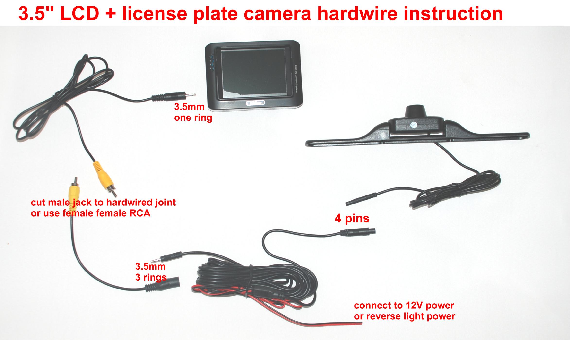 wireless reversing camera wiring diagram