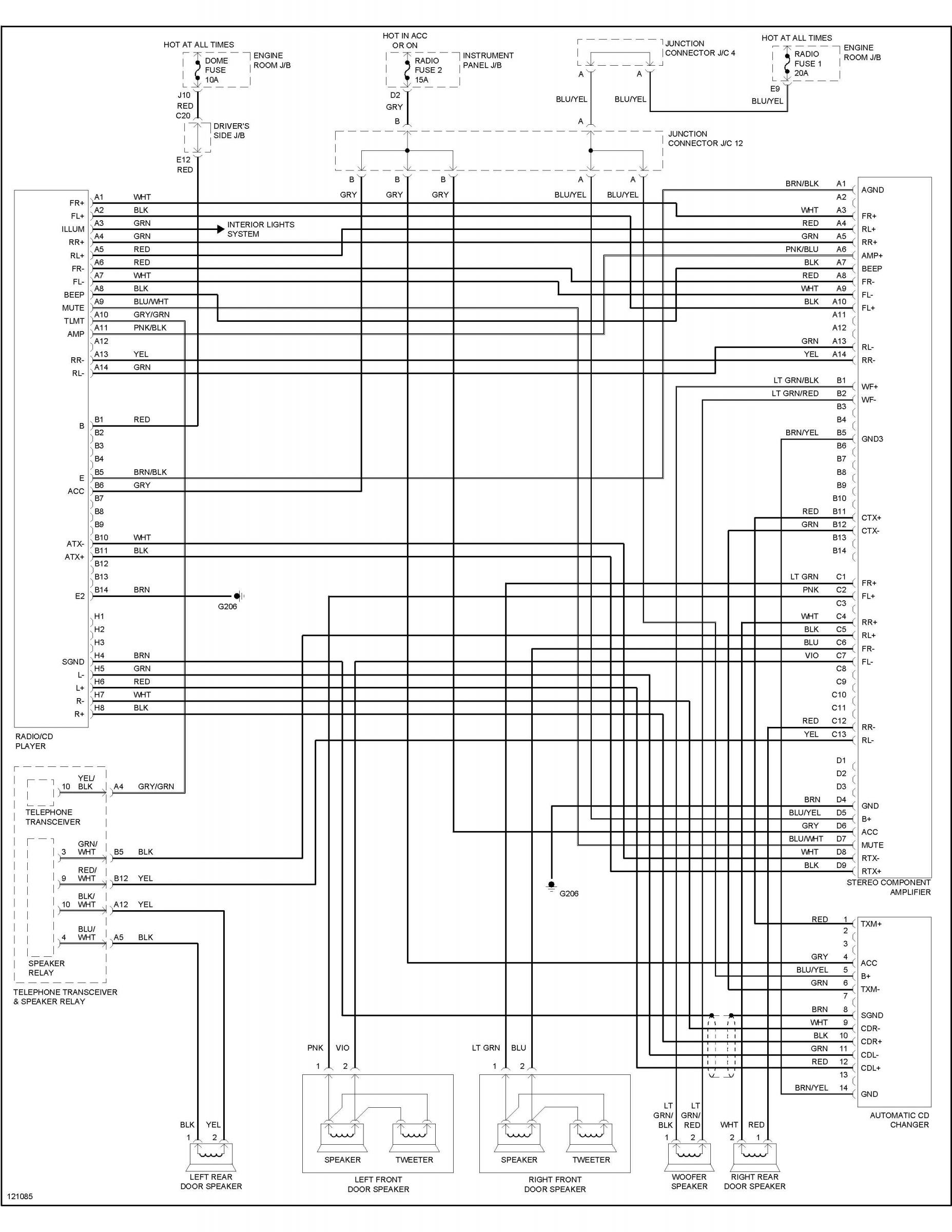 wiring diagram 02 lexus ls430 alternator plug