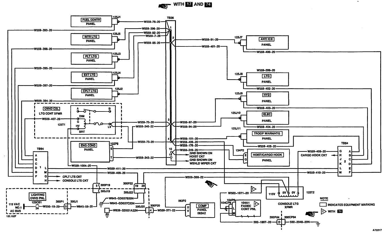 wiring diagram 10ton480vhoist and flex remote system