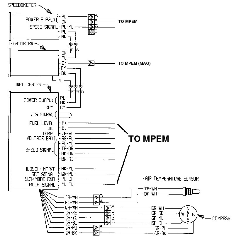 wiring diagram 1994 sea doo vts module