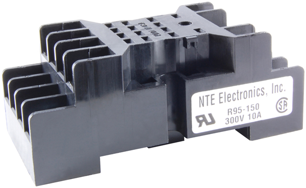 wiring diagram 2-m4x10 din rail relay socket