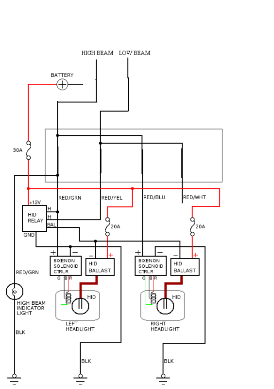 wiring diagram 20001 ram 2500 headlight
