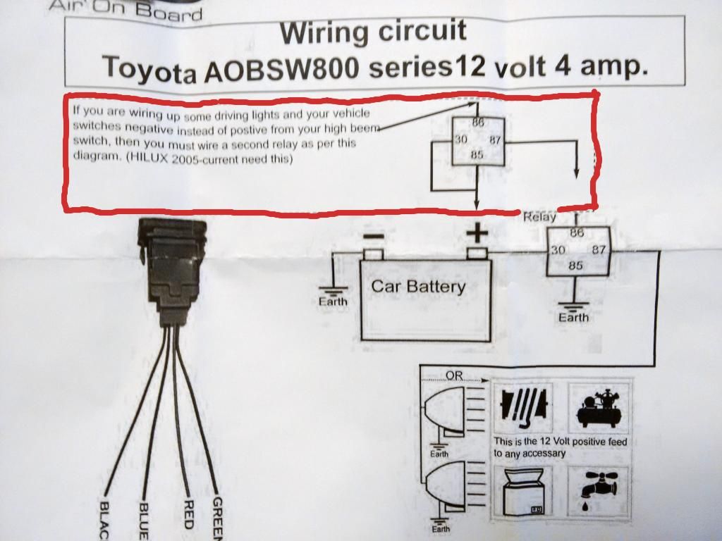 wiring diagram 2007 4 runner vsc switch