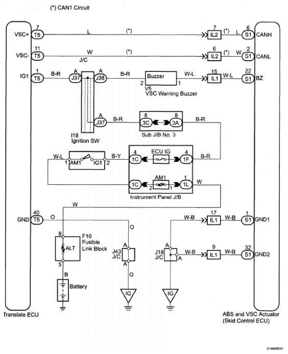 wiring diagram 2007 4 runner vsc switch